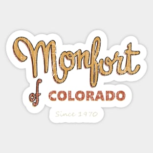 Monfort of Colorado Trucking Sticker